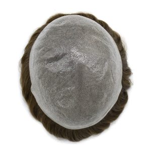 Pwigs Hairpiece 0.06Mm Invisible Thinnest Thin Skin Stock Mens Toupee Super Thin Skin Transparent Poly Hair System 32Mm Slight Wave - Image 12