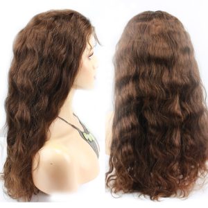Pre Plucked Lace Front Human Hair Wigs For Women With Baby Hair Brazilian Remy Hair Wigs 250% Body Wave Lace Front Wig Color #4 - Image 3