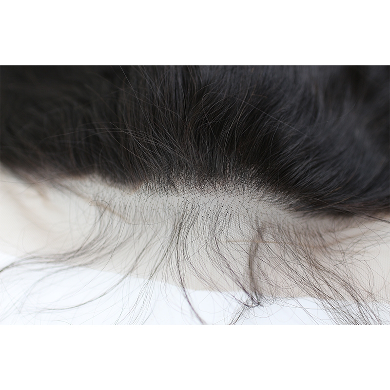Pre Plucked Lace Frontal Closure With Natural Baby Hair Body Wave Human Hair Frontals - Image 2