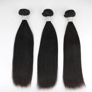 Brazilian Human hair extension Straight 24+26+28in Stock