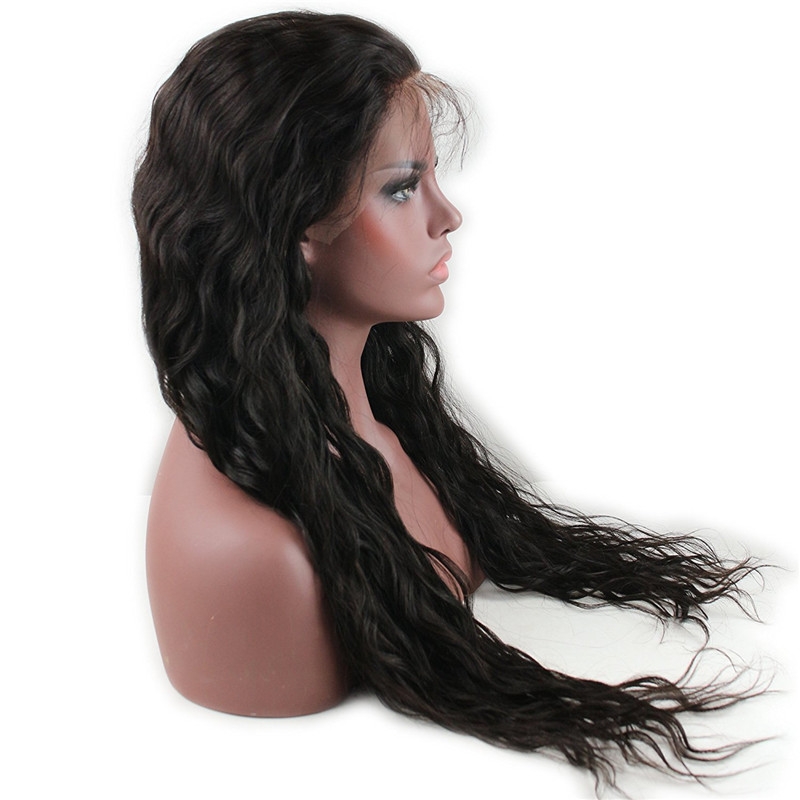 Lace Front Human Hair Wigs Natural Wave Brazilian Remy Human Hair Glueless Human Hair Lace Front Wig with Baby Hair for Black Women - Image 4