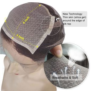 Glueless Silk Top Full Lace Wigs Affordable Human Natural Black Light Yaki Brazilian Remy Hair Silk Base Human Hair Wigs - Image 6