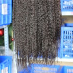 Brazilian Weave Prices Remy Hair Italian Yaki Human Hair Weaves 3Bundles Natural Color - Image 5