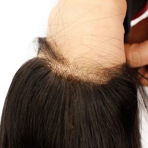 Human Hair Lace Frontal Transparent Lace Frontal Closures With Natural Baby Hair Brazilian Body Wave Remy Hair 13x4 Closure - Image 5