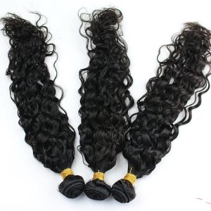 Brazilian Hair Weave Unprocessed Hair Deep Curly Black Hair - Image 3