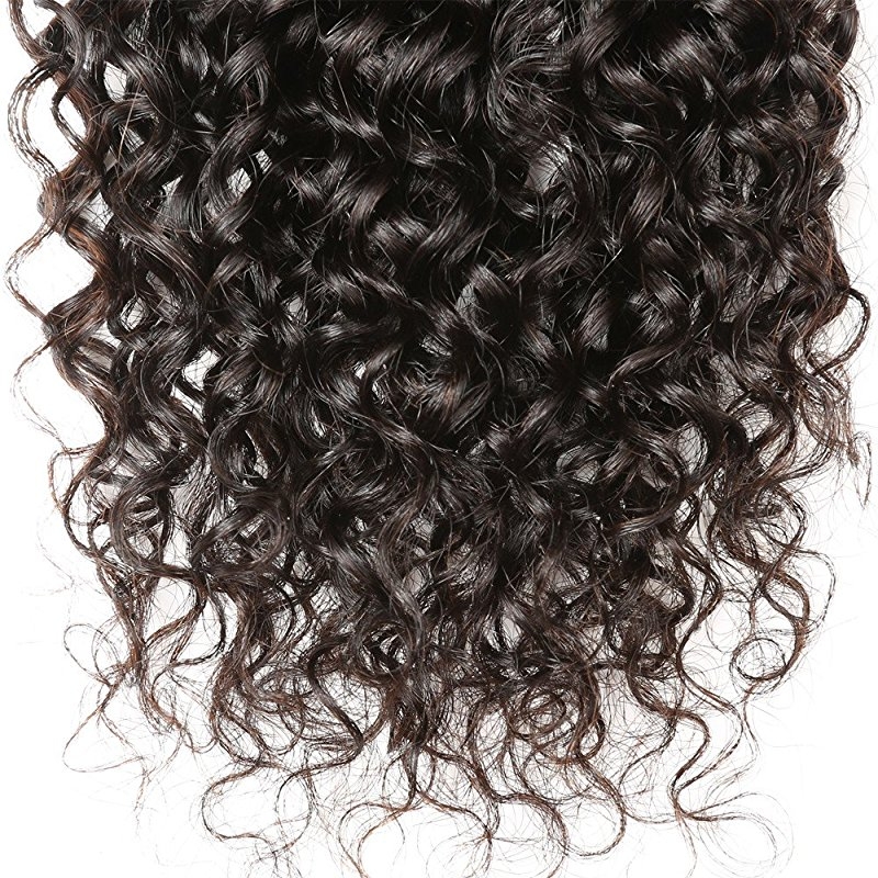 Brazilian Unprocessed Curly Virgin Weave Hair 3 Bundles with Closure Deep Curly Human Hair Extensions - Image 4
