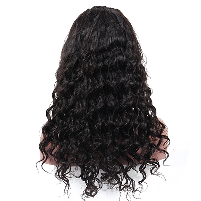 Loose Wave 360 Lace Frontal Wigs For Black Women Pre Plucked Brazilian Human Remy Hair Bleached Knots 10-24 Inch - Image 4