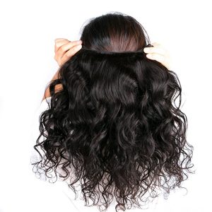 Loose Wave Hair Bundles With Closure 8A Full Lace Frontal 13X4 Wavy Human Hair Extensions 3 Bundle Double Weft - Image 5