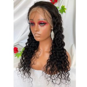 4X4 Silk Top Full Lace Wigs Human Hair Wigs Deep Wave 150% Density Pre-Plucked Natural Hairline For Women - Image 4