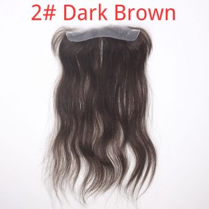 V Loop Front Hairline Full PU Long Hairline Toupee 100% Human Hair Hair Piece 100% Human Hairpiece for Men and Women Male Replacement 613 Blonde Hair Patch - Image 12