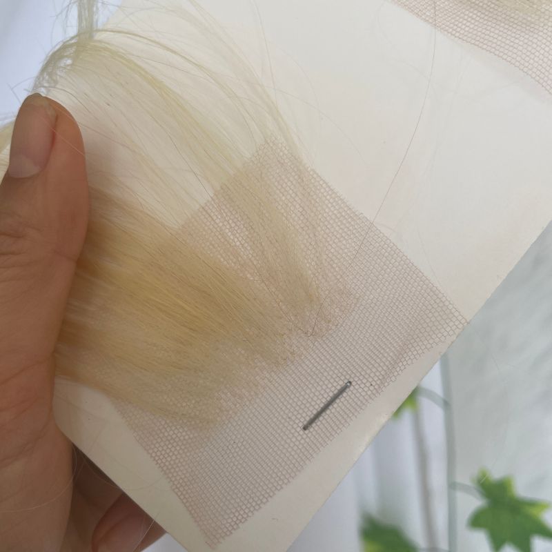 Pwigs Lace Front HD Swiss Lace #613 Blonde Baby Hair Blonde Hairline HD Swiss Lace Hairline - Image 4