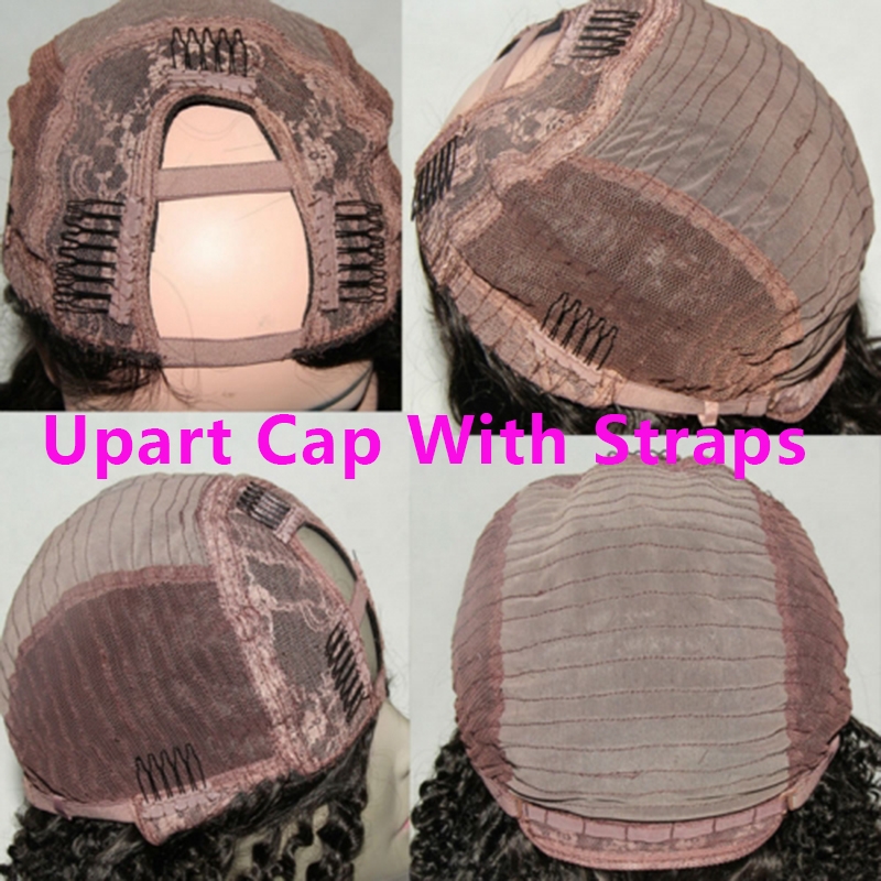 Human Hair Wigs For Black Women Body Wave Brazilian Remy Hair U part Lace Wig 130% Density - Image 6