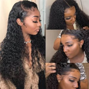 28 30 Inch Deep Wave Wig Curly HD Invisible Swiss Transparent Lace Frontal Wigs Human Hair Wigs For Black Women Pre Plucked With Baby Hiar - Image 9