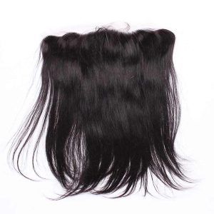 Ear To Ear Lace Frontal Closure Hairstyles 13x4inchs Silk Straight Brazalian Remy Hair Natural Color - Image 4
