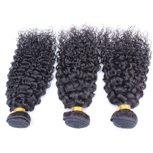 Websites To Buy Bundles Of Brazilian Human Hair Curl Weave 3pcs Bundles Natural Color - Image 2