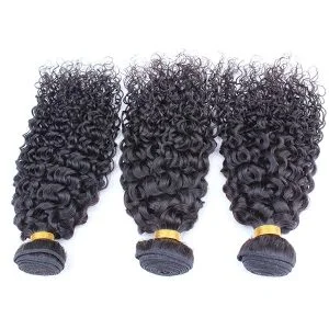 Alternative view of Websites To Buy Bundles Of Brazilian Human Hair Curl Weave 3pcs Bundles Natural Color