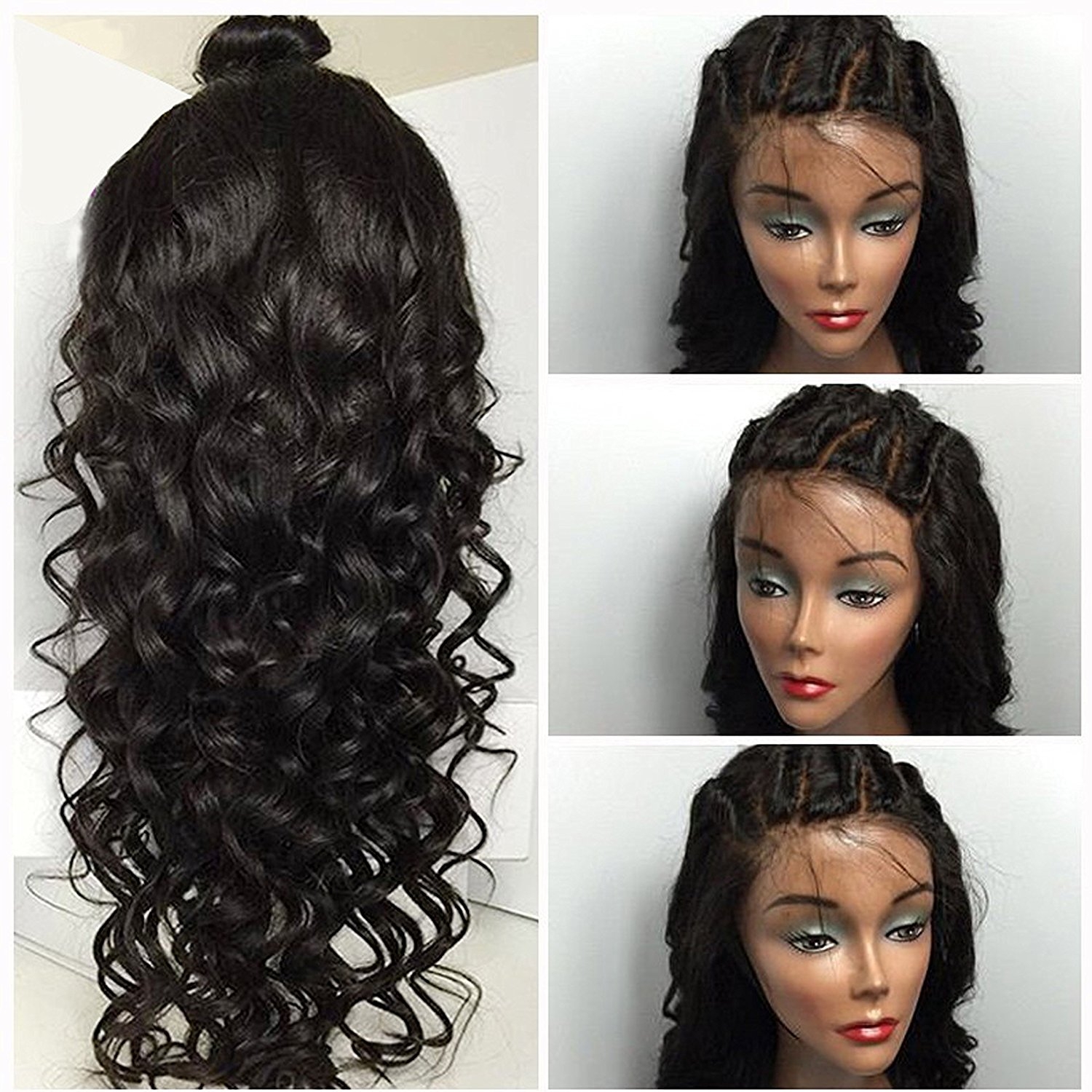 8A Pre Plucked 13X6 Lace Front Wigs 150% density Water Wave Lace Front Human Hair Wigs Glueless Top Lace Wigs with Baby Hair - Image 5