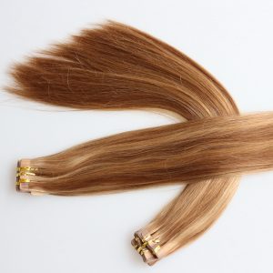 Unprocessed Malaysian Hair Piano Color Tape In Hair Extensions Silky Straight Human Hair Adhesive Tape Hair 27/30 color - Image 2