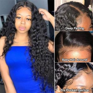 Beginnger-Friendly 4X4 Hd Lace Closure Wigs Human Hair Pre Plucked Hairline Beauty Supply - Image 4