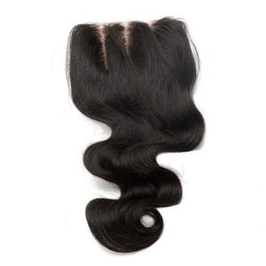 4x4 HD Lace Closure Remy Hair Closures Body Wave Cambodian Human Hair Three Part Lace Closure 4x4 inchs Natural Color - Image 2