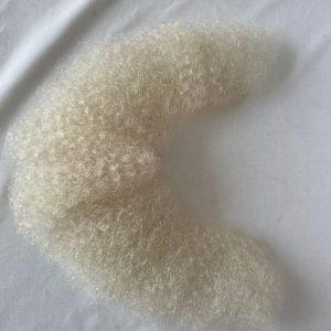 Pwigs Human Hair Lace Afro Curl Face Beard Mustache For American Black Men Realistic Makeup Lace Base Replacement System - Image 16