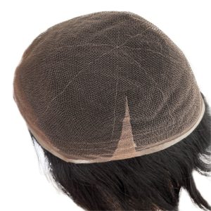 Mens Toupee HD Hair Replacement SystemsSwiss Lace 100%Human hair All by Hand Tied - Image 3