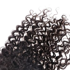 Transparent HD Swiss Thinner lace Curly Natural Color Lace Closure With Natural Baby Hair Bleached Knots Lace Size 5x5 Unprocessed Human Hair - Image 5