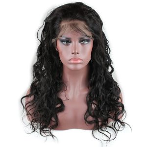 Alternative view of 360 Full Lace Frontal Wig  Natural Loose Wave Brazilian Remy Human Hair 360 Lace Front Wigs Pre Plucked Natural Hairline 360 Lace