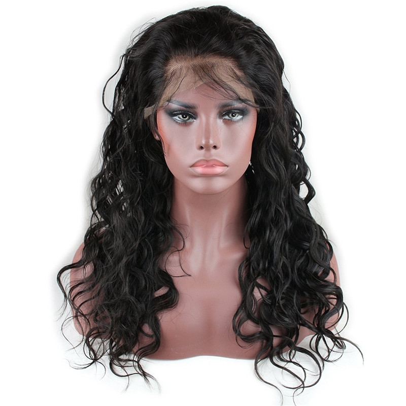 360 Full Lace Frontal Wig Natural Loose Wave Brazilian Remy Human Hair 360 Lace Front Wigs Pre Plucked Natural Hairline 360 Lace - Image 2