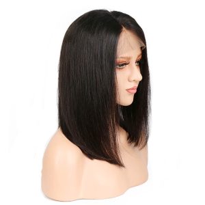 13x6 Deep Part Human Hair Lace Front wig Side Part Straight Brazilian Hair Wig Pre Plucked Hairline - Image 3