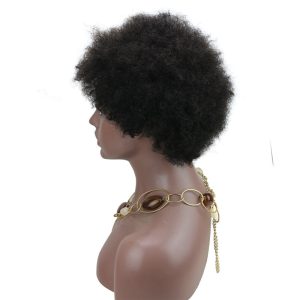Straight Short Wig Brazilian Remy Human Hair 130% Density Short Full Wig for Women - Image 5