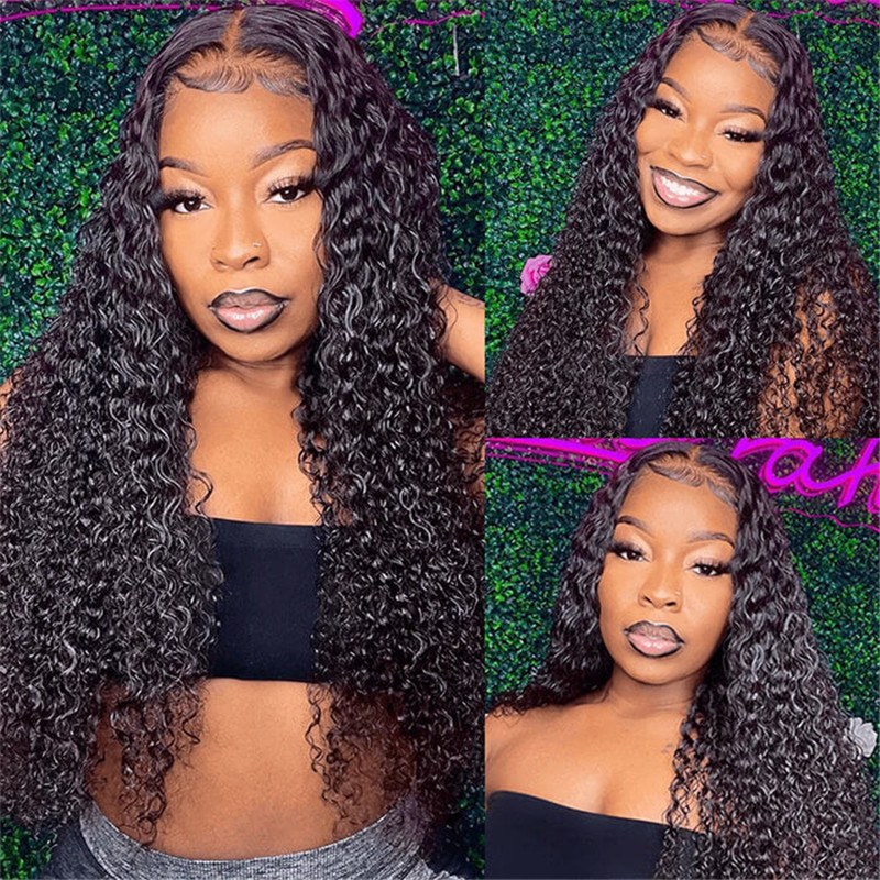 Curly Hair 5X5 Hd Lace Closure Wig 100% Virgin Human Hair Wigs Pre Plucked Hairline Glueless Wig - Image 5