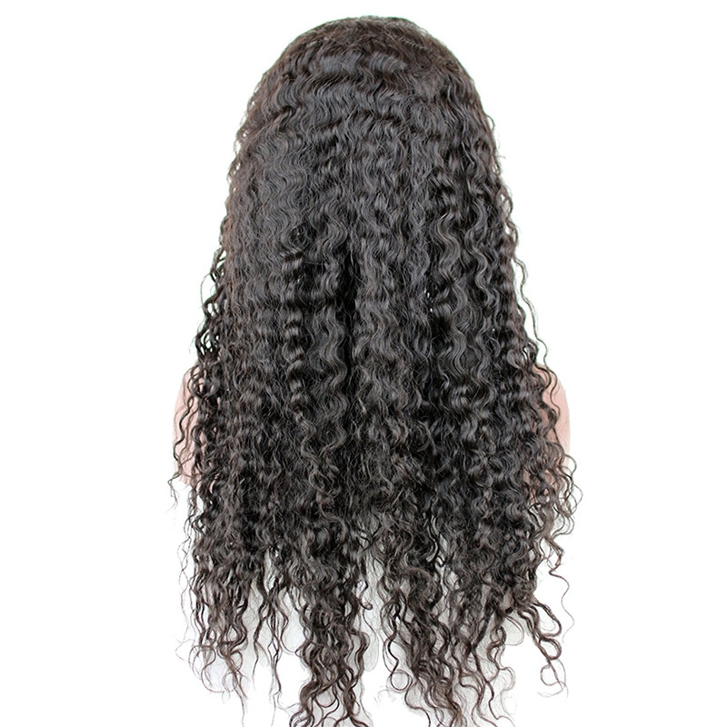 Water Wave Remy Human Hair Lace Front Wig for Black Women Bleached Knots and Baby Hair Around 16inch - Image 2