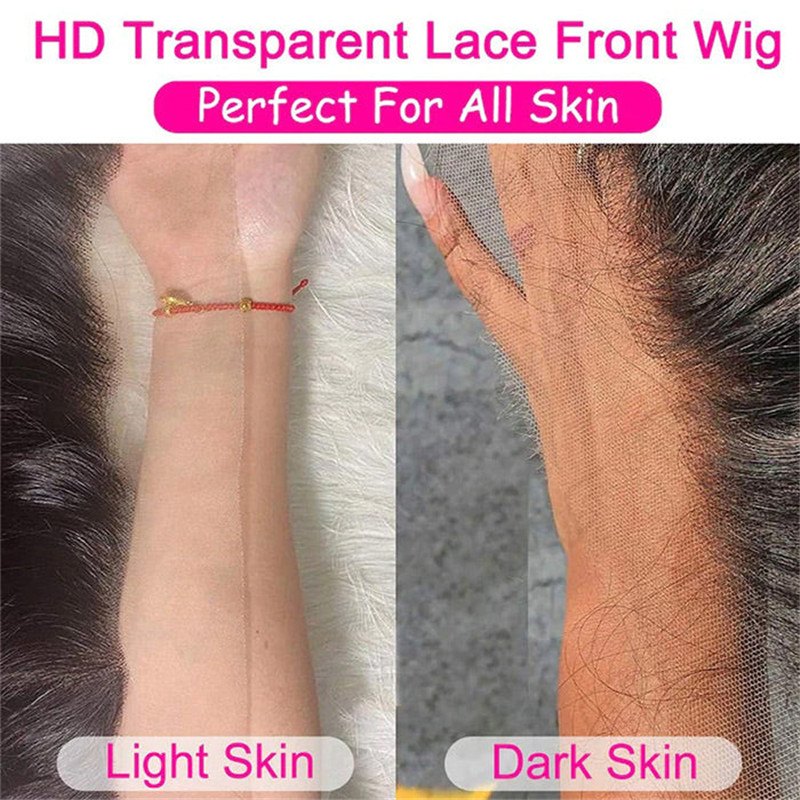 Transparent Hd Lace Wig Shake And Go Loose Deep Wave Human Hair T Part Lace Wig Pre Plucked Realistic Look - Image 6