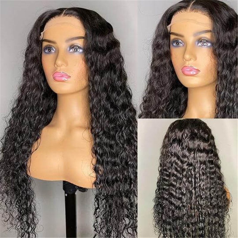 Hd Lace Wigs Realistic 13*4 Lace Front Wigs Human Hair Deep Wave 5*5/4*4 Transparent Lace Closure Wigs - Image 4