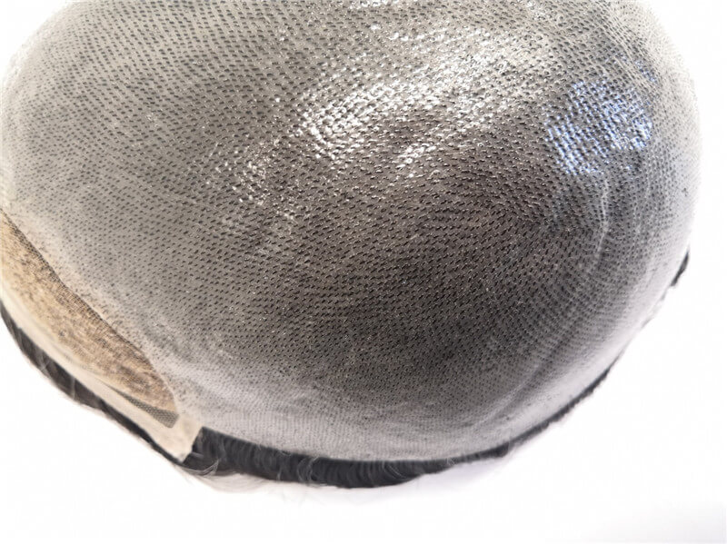 PU Skin Toupee for Men With Franch Lace Frontal 10x8inch Hair Replacement for Men's Hairpiece Human Hair Men Toupee - Image 15