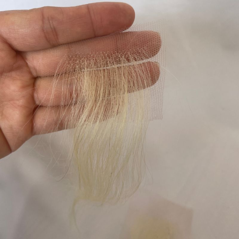 Pwigs Lace Front HD Swiss Lace #613 Blonde Baby Hair Blonde Hairline HD Swiss Lace Hairline - Image 5