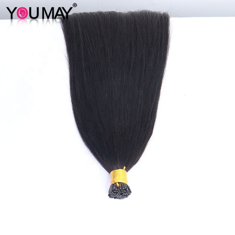 I Tips Human Hair Single Bundle Straight Brazilian Extension Cuticle Aligned 100 Human Hair Weave Bundles Brazilian - Image 4