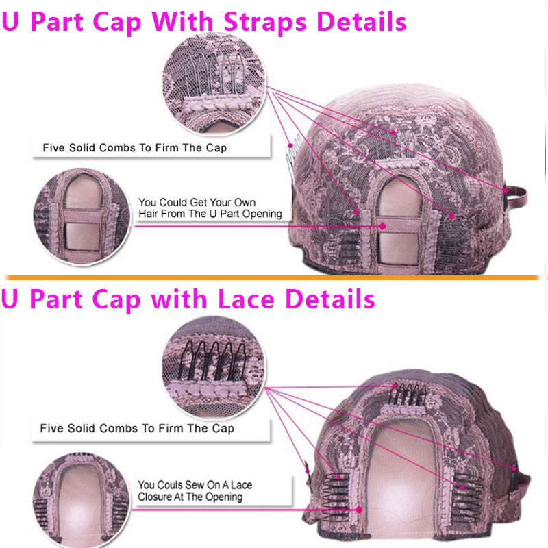 Short Bob Human Hair Wigs U Part Wig For Black Women Natural Wave Natural Color Brazilian Hair - Image 7