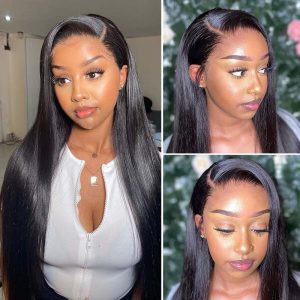HD Lace Wigs Realistic Straight 13*6 Lace Front Wigs Transparent Lace Wigs