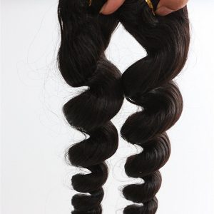 Human Hair Fashion Hair Extensions Cost Pretty Hair Weave Sewn in Hair Extensions Spring Curl - Image 5