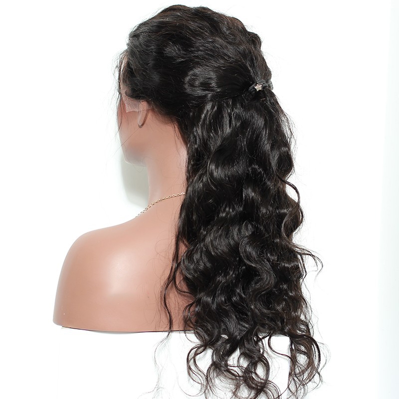 Glueless Lace Front Wigs 250% Density Pre-Plucked Human Hair Wig Glueless With Baby Hair Natural Color Wig For Black Women - Image 4