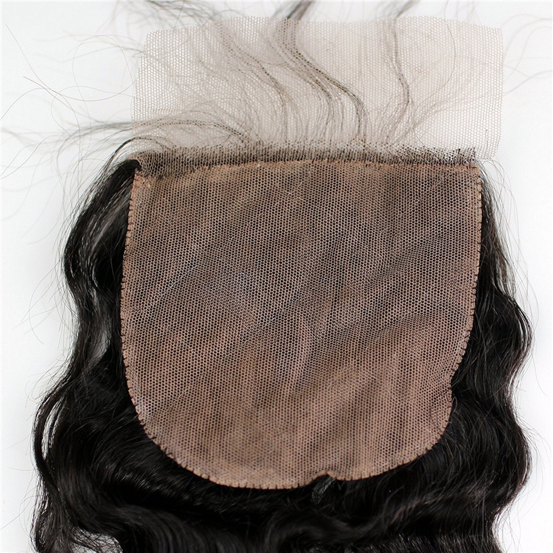 Brazilian Remy Hair Deep Wave Silk Base Closure 4x4 Human Hair Free Middle 3 Part Silk Lace Closure 16inch - Image 5