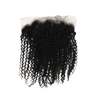 Soft Feel Hair Brazilian Curly Frontal 13x6 Ear To Ear Lace Frontal Closure Human Hair Natural Color - Image 3