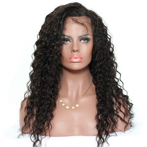 Wholesale Lace Front Wigs Unprocessed Natural Color Human Hair 250% Density Deep Wave Pre Plucked Lace Front Wig With Natural Baby Hair Bleached K - Image 4