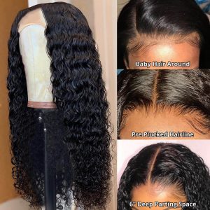 28 30 Inch Deep Wave Wig Curly HD Invisible Swiss Transparent Lace Frontal Wigs Human Hair Wigs For Black Women Pre Plucked With Baby Hiar - Image 5