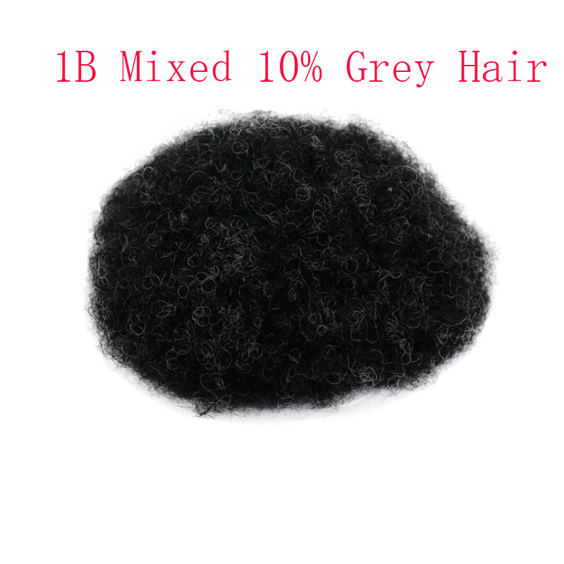 Afro Curly Toupee Full Lace Men Wig Curly Swiss Lace Men Toupee Replacement System 8x10 Inch Men Hairpiece White Color Toupee - Image 16