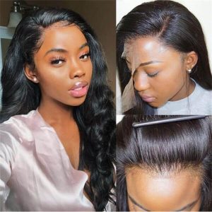 Body Wave HD Swiss Transparent Lace Wigs Brazilian Lace Front Wigs Undetected Lace Wigs Match All Skin Colors - Image 4