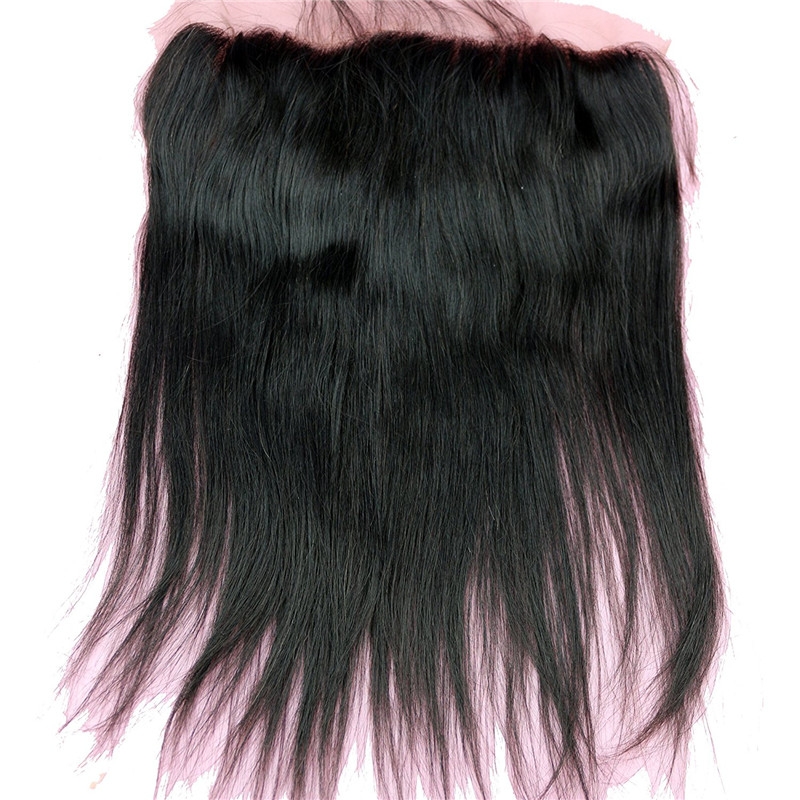 Full Brazilian HD Lace Frontal Closure 13x4 Front Head Size Frontal With Baby Hair Brazilian Straight - Image 2