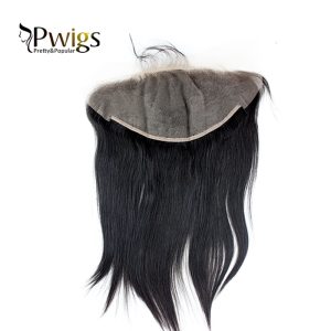 Straight Extensional Hair 13x6 Lace Frontal Closur With 3pc Bundles Baby Human Hair - Image 4